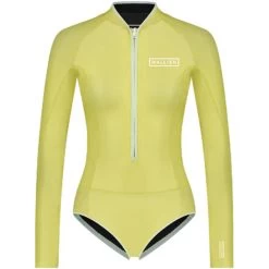 2024 Wallien Mujer Nikki Van Dijk Bikini Cut 1mm Front Zip Traje De Primavera Neopreno 101006 - Sun