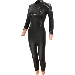 2024 Zone3 Mujer Vision Swim Neopreno WS21WVIS - Black / Rose Pink