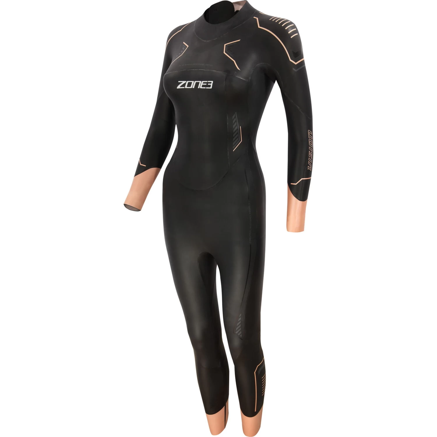 2024 Zone3 Mujer Vision Swim Neopreno WS21WVIS - Black / Rose Pink 1 2024 Zone3 Mujer Vision Swim Neopreno WS21WVIS - Black / Rose Pink