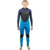 2024 Gul Junior Response 5/3mm Gbs Back Zip Neopreno RE1218-C1 - Blue Easter / Navy