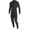 ONeill 2024 O'Neill Hombres Hyperfreak Fire 4/3mm Chest Zip Neopreno 5512 - Black