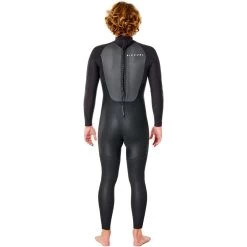 2024 Rip Curl Hombres Omega 4/3mm Back Zip Neopreno 112MFS - Black -Aqua Sport Tienda 202220Rip20Curl20Mens20Omega2032mm20Back20Zip20Wetsuit20111MFS20 20Black20back.2000x2000