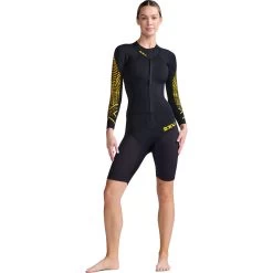 2024 2XU Mujer Propel Swim Run Neopreno WW5480c - Black / Ambition