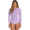 2024 Billabong Mujer Salty Dayz Manga Larga 2mm Shorty Neopreno ABJW400100 - Lilac Love