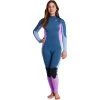2024 Billabong Mujer Synergy 4/3mm Chest Zip Neopreno ABJW100130 - Deep Sea