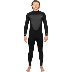 2024 Gul Hombres Response 5/3mm Gbs Back Zip Neopreno RE1213-C1 - Black