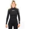 2024 Gul Mujeres Code Zero 1mm Top Térmico Ac0112/c2 - Negro