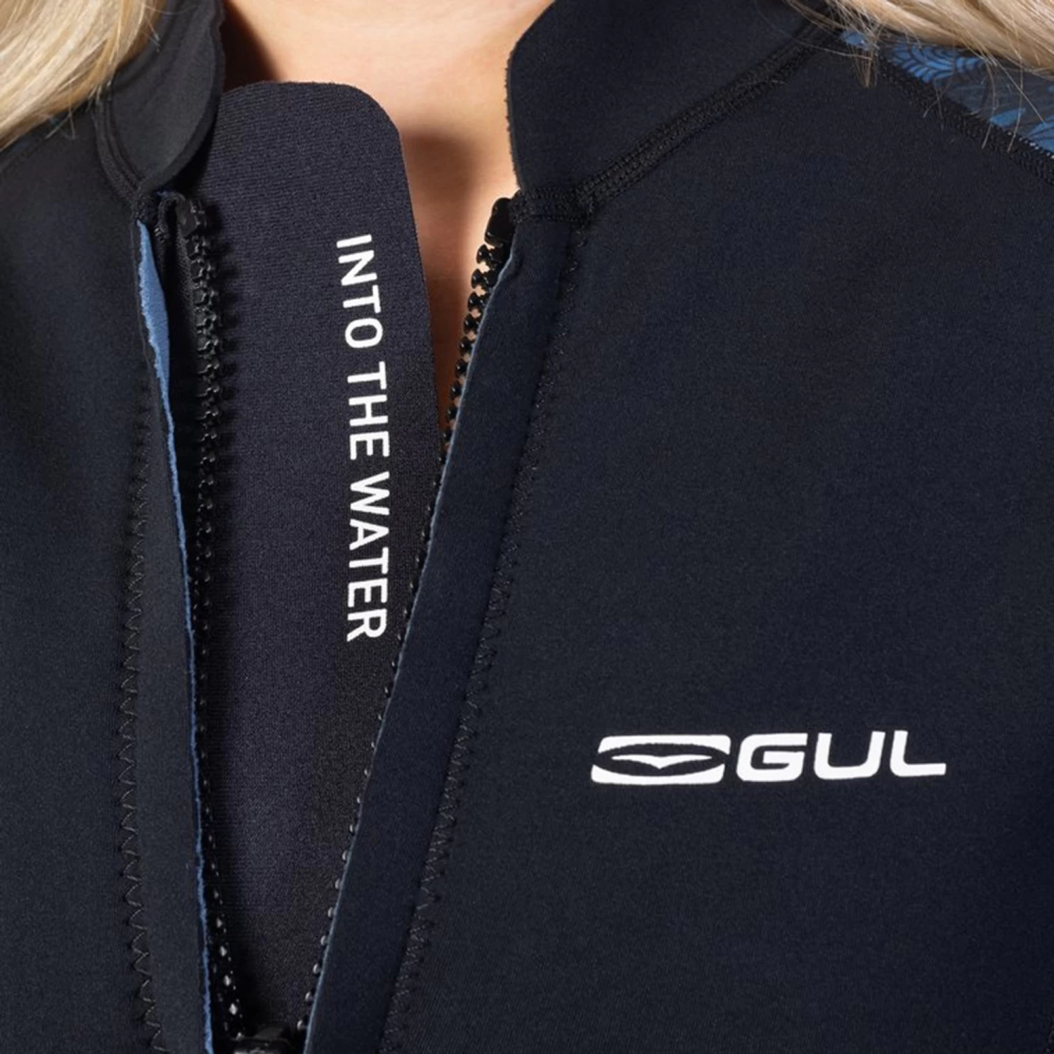 2024 Gul Luna7 Para Mujer Front Zip Sup Traje Chaqueta La6301-c1 - Nu Wave Camo / Negro 3 2024 Gul Luna7 Para Mujer Front Zip Sup Traje Chaqueta La6301-c1 - Nu Wave Camo / Negro - Imagen 3