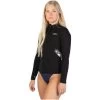 2024 Gul Mujer Response 3/2mm Bolero Neopreno Jacket RE6305-B9 - Black