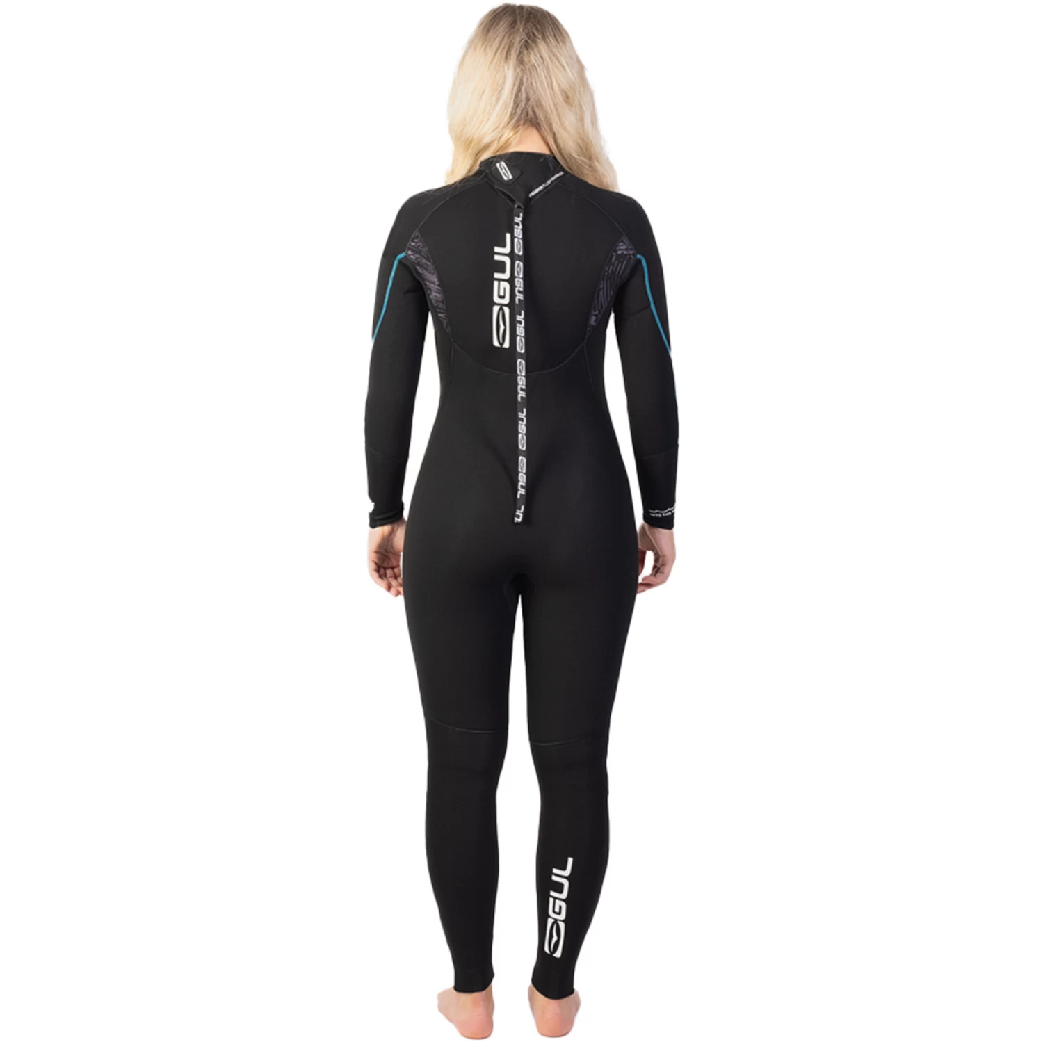 2024 Gul Mujer Response 4/3mm Gbs Back Zip Neopreno RE1248-C1 - Black 2 2024 Gul Mujer Response 4/3mm Gbs Back Zip Neopreno RE1248-C1 - Black - Imagen 2