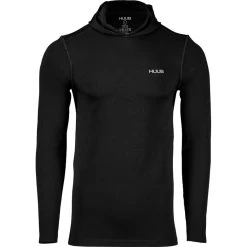 2024 Huub Sudadera De Entrenamiento Sin Costuras Para Hombre Seamfrebhy - Negro