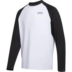 2024 Mystic Camiseta Hombre Bolt Manga Larga Quickdry 35001.23015 - Negro / Blanco