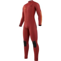 2024 Mystic Hombres The One 4/3mm Gbs Zipfree Neopreno 35000.230121 - Red