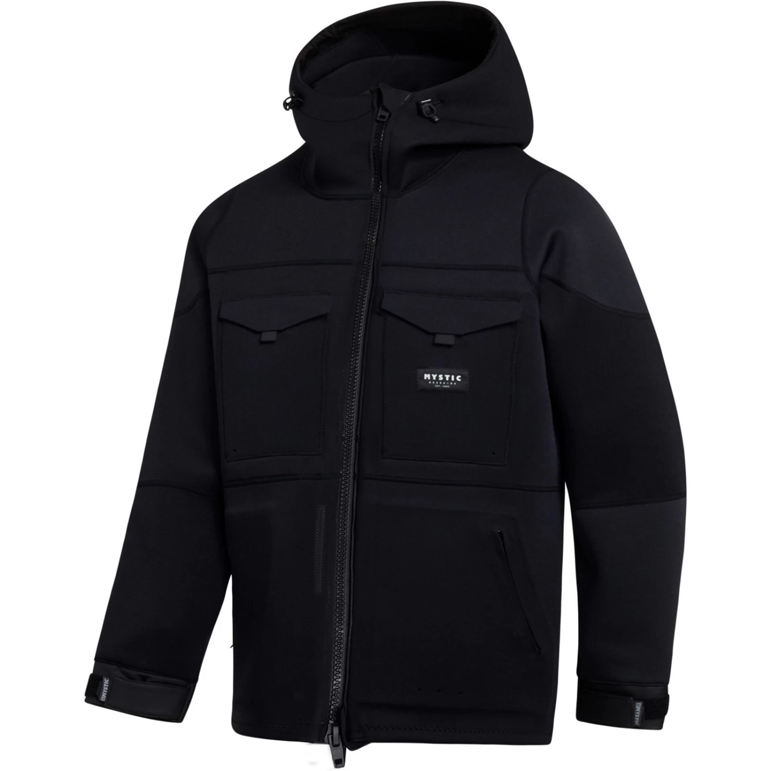 2024 Mystic Hombres Vortex 3/2mm Chaqueta De Neopreno 35017.230360 - Black 1 2024 Mystic Hombres Vortex 3/2mm Chaqueta De Neopreno 35017.230360 - Black