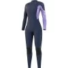 2024 Mystic Mujer Jayde 3/2mm Double Chest Zip Neopreno 35000.23001 - Navy