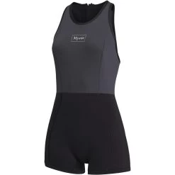 2024 Mystic Mujer Lunar 2/2mm Short John Back Zip Neopreno 35000.230113 - Black