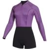 2024 Mystic Mujer Lunar 2mm Longarm Front Zip Shorty Neopreno 35000.230112 - Sunset Purple