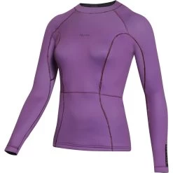 2024 Mystic Mujer Lunar Manga Larga 2mm Neopreno Top 35001.230145 - Sunset Purple