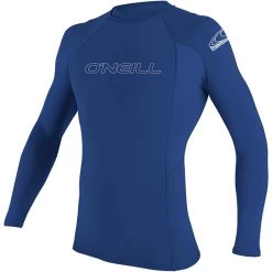 ONeill 2024 O'Neill Hombres Basic Skins Lycra De Manga Larga 3342 - Pacific