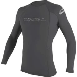 ONeill 2024 O'Neill Hombre Basic Skins Lycra De Manga Larga 3342 - Grafito
