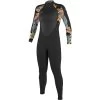 ONeill 2024 O'Neill Chicas Epic 3/2mm Back Zip Gbs Neopreno 4215BG - Black / Demiflor