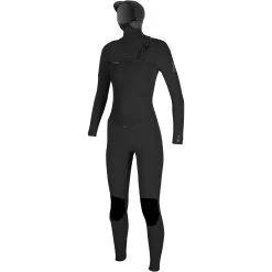 ONeill 2024 O'Neill Mujer Epic 6/5/4mm Chest Zip Con Capucha Neopreno 5378 - Black