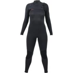 ONeill 2024 O'Neill Mujer Hyperfreak+ 4/3mm Chest Zip Neopreno 5349 - Black