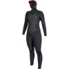 ONeill 2024 O'Neill Mujer Psycho Tech 6/4mm Chest Zip Con Capucha Neopreno 5548 - Black