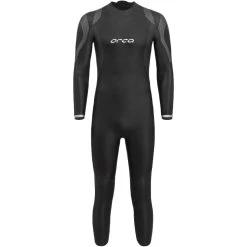 2024 Orca Hombres Zeal Perform Open Water Swim Back Zip Neopreno NN2F0501 - Black
