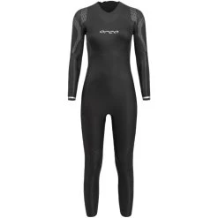 2024 Orca Mujer Zeal Perform Back Zip Open Water Swim Neopreno NN6F4601 - Black