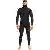 2024 Quiksilver Hombres Everyday Sessions 5/4/3mm Chest Zip Con Capucha Neopreno EQYW203032 - Black