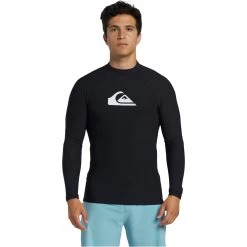 2024 Quiksilver Chaleco De Manga Larga EQYWR03308 - Negro