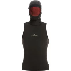 2024 Quiksilver Hombres Marathon Sesiones 2mm Chaleco De Neopreno Con Capucha EQYW003005 - Black