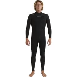 2024 Quiksilver Hombres Prologue 5/4/3mm Gbs Back Zip Neopreno EQYW103219 - Black