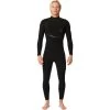 2024 Rip Curl Hombres E-Bomb 4/3mm Back Zip Neopreno 152MFS - Black