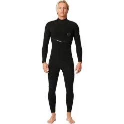 2024 Rip Curl Hombres E-Bomb 5/3mm Back Zip Neopreno 151MFS - Black