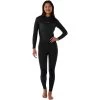 2024 Rip Curl Mujer Dawn Patrol 4/3mm Back Zip Neopreno 14YWFS - Black