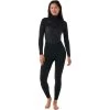 2024 Rip Curl Mujer Dawn Patrol 5/3mm Chest Zip Neopreno 14SWFS - Black