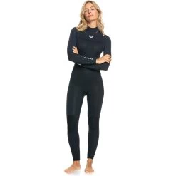 2024 Roxy Mujer Prologue 5/4/3mm Gbs Back Zip Neopreno ERJW103153 - Black