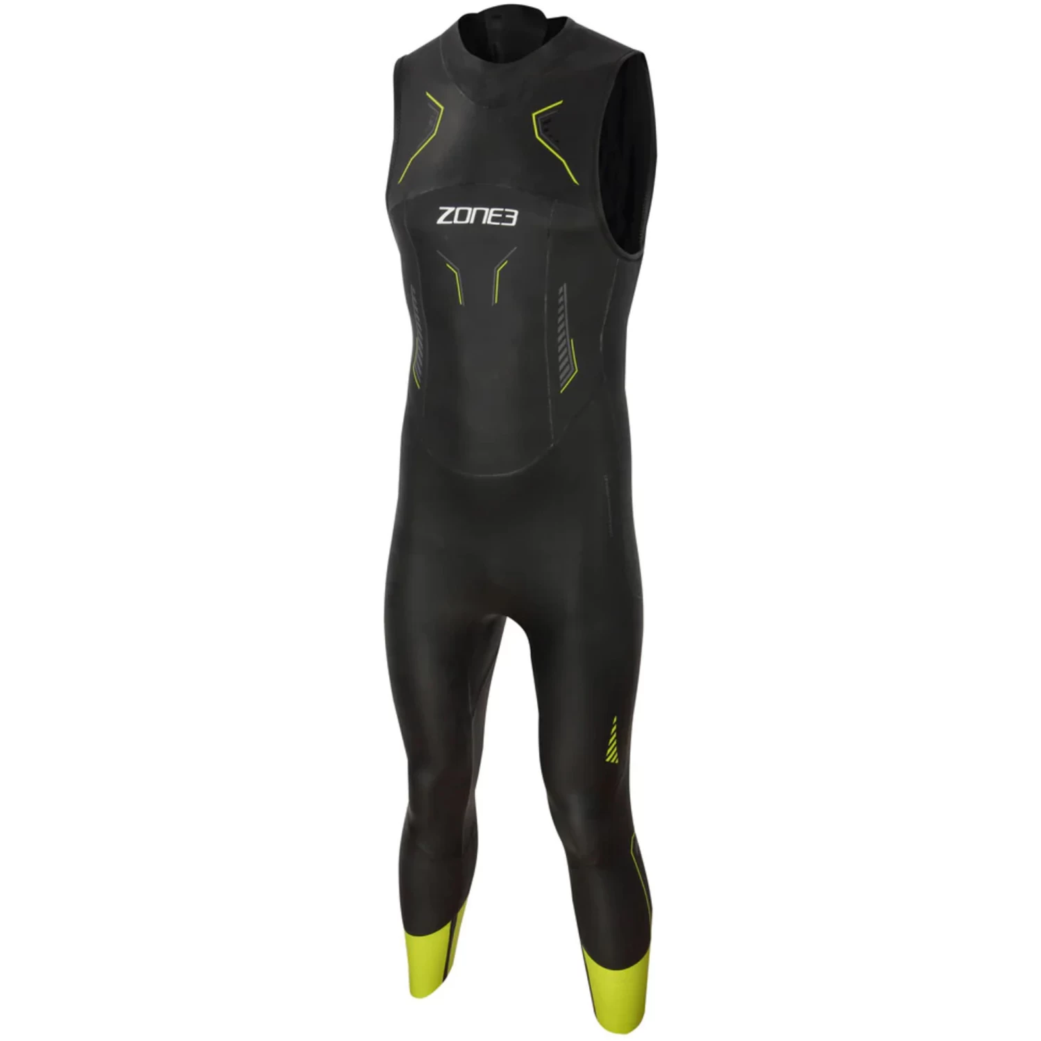 2023 Zone3 Hombres Vision Back Zip Sin Mangas Swim Neopreno WS21MSLV101 - Black / Lime / Gunmetal 1 2023 Zone3 Hombres Vision Back Zip Sin Mangas Swim Neopreno WS21MSLV101 - Black / Lime / Gunmetal