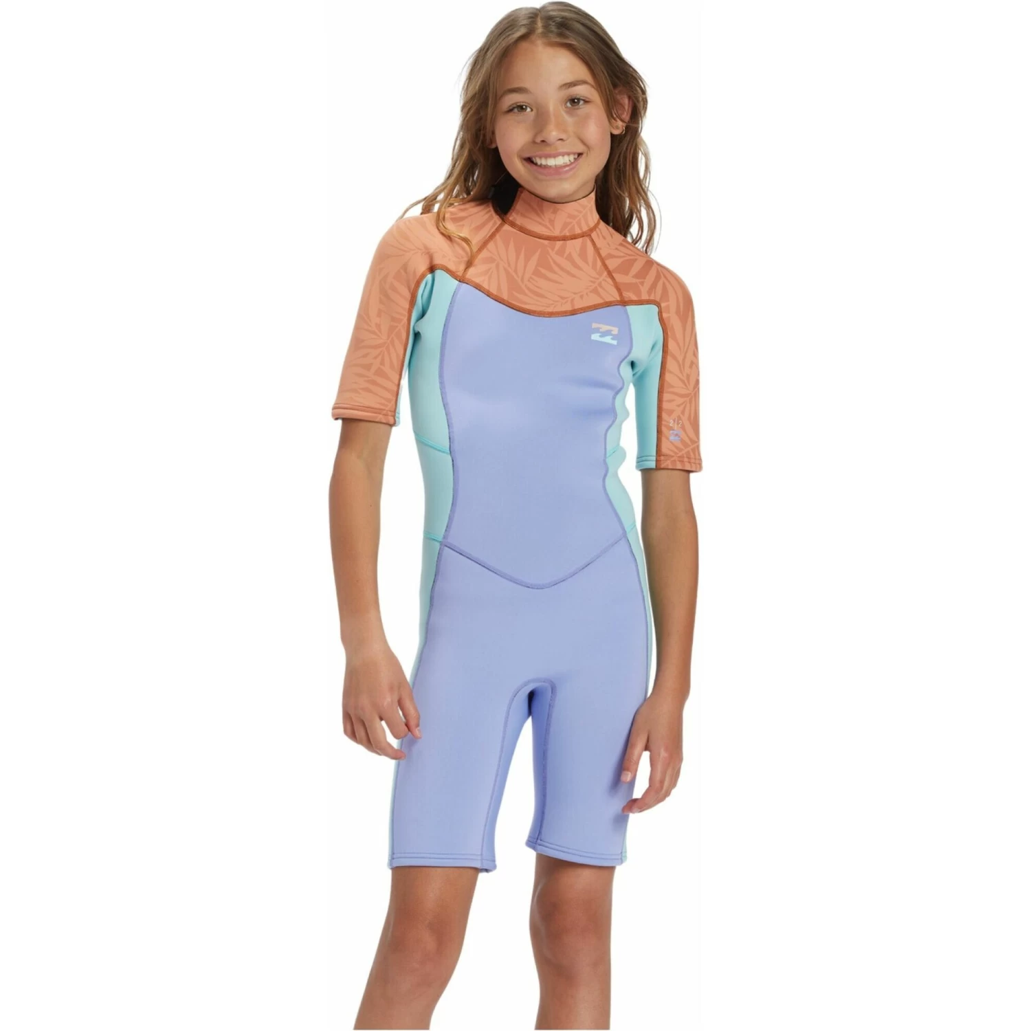 2024 Billabong Junior Foil 2mm Back Zip Shorty Neopreno ABBW500113 - Cosmic Blue 1 2024 Billabong Junior Foil 2mm Back Zip Shorty Neopreno ABBW500113 - Cosmic Blue