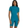 2024 Billabong Mujer Foil 2mm Back Zip Shorty Neopreno ABJW500112 - Marine