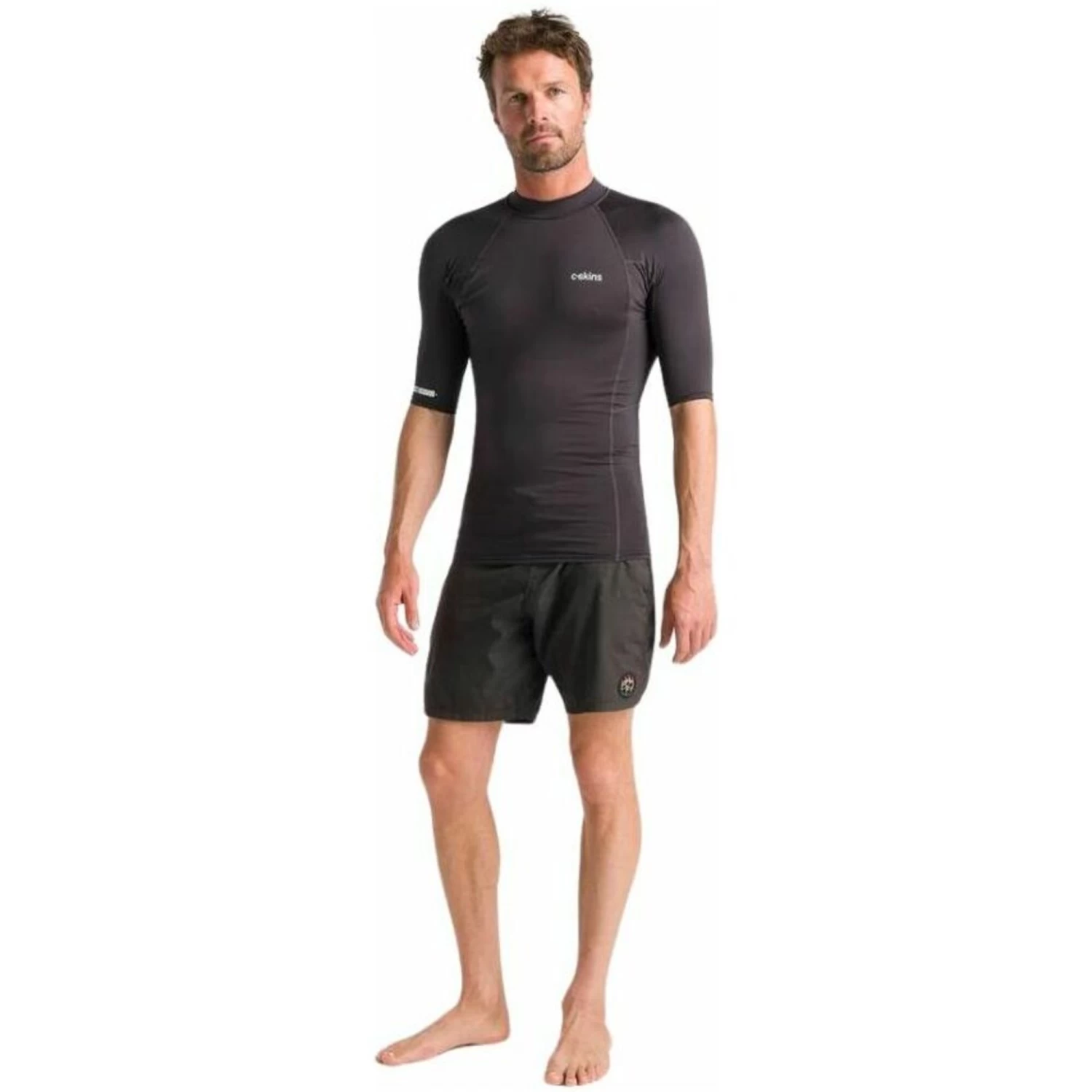 2024 C- Skins Hombres NuWave UV Basics Chaleco De Lycra De Manga Corta C-NLYSSMC - Anthracite 1 2024 C- Skins Hombres NuWave UV Basics Chaleco De Lycra De Manga Corta C-NLYSSMC - Anthracite