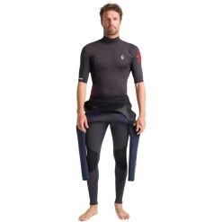 2024 C- Skins Hombres NuWave X Chaleco De Lycra De Manga Corta C-NLYSSMT - Antracita / Black / Vino