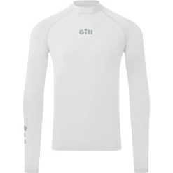 2024 Gill Hombres Zenzero Chaleco De Lycra De Manga Larga 5109 - White