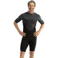 2024 Jobe Hombres Perth 3/2mm Shorty Neopreno 303621002 - Graphite Gray
