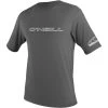 ONeill 2024 O'Neill Hombres Basic Skins Camisa De Manga Corta Para El Sol 3402 - Graphite