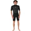 2024 Rip Curl Hombres Omega 2mm Back Zip Traje De Primavera 11LMSP - Black
