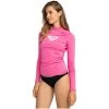 2024 Roxy Mujer Chaleco Entero De Lycra De Manga Larga ERJWR03547 - Shocking Pink
