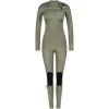 2024 Wallien Mujer Nikki Van Dijk 4/3mm Chest Zip Neopreno 101009003 - Moon